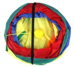 <span class=keywords><strong>Tunnel</strong></span> interactif en forme de T pour animaux de compagnie, toile, tissu pliable, <span class=keywords><strong>tunnel</strong></span> pour chat, jouets pour chat arc-en-ciel - Product Image 4