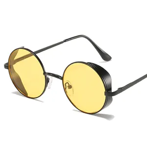 Óculos de sol anti-lente azul, produto mais recente da moda, óculos de sol de avião para homens e mulheres, óculos de sol autênticos pretos e rosa, novidade de 2021