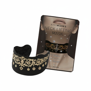 KISSMUSES Masque de voyage en coton pour le visage Forme de feuille de levage du cou de haute qualité Vente chaude Amélioration des rides Peau hydratante - Product Image 2