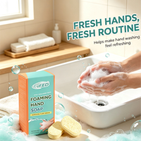 Tablettes de savon pour les mains écologiques à haute mousse, recharge de tablettes moussantes durables pour le nettoyage des mains, pour les produits de nettoyage