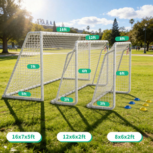 Portería de Fútbol Portátil con Red y Conos de Entrenamiento para Niños, Equipo Deportivo para Exteriores, Uso en Todas las Estaciones, Envío desde Almacén en EE. UU. - Product Image 5
