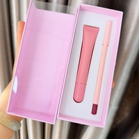 Ensemble Lèvres 2-en-1 Vegan Longue Durée Haute Pigmentation : Baume et Crayon Contour des Lèvres – Vente en Gros OEM Usine