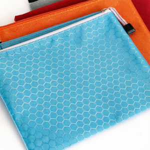 colorful A4 file <b>bag</b> for school, student stationery pouch, school <b>document</b> storage <b>bag</b>, cute zipper file pouch - Product Image 1