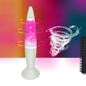 J & R vendita calda Mini camera da letto decorazione rosso viola rosa USB luce di umore Glitter <span class=keywords><strong>lava</strong></span> lampada - Product Image 5