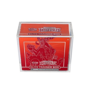 Manufacturer Direct Sale Custom Top Graded UV Protection <b>Display</b> <b>Case</b> Acrylic ETB Box with Magnetic Lid for <b>Display</b> - Product Image 2