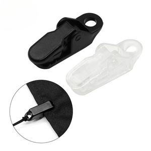 Pinzas de sujeción a prueba de viento para tiendas de campaña, de PVC, para exteriores, accesorios para tiendas de campaña, abrazaderas de seguridad para lonas y toldos. - Product Image 1