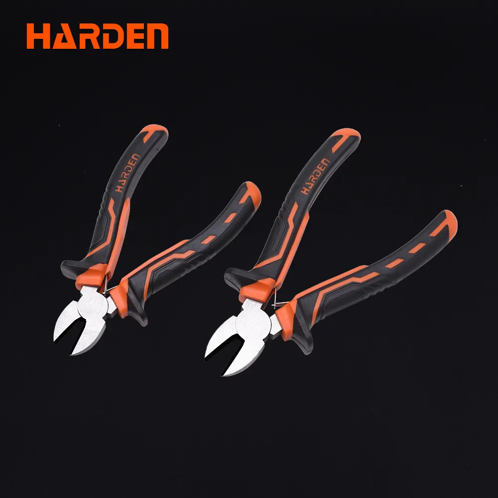 HARDEN 6 7 8 inch Diagonal Cutting Plier Good Quality Hand Tool Muilti Tool Plier Cable Stripper and Cabel Cutting