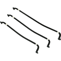 Poignée de kite en fibre de carbone noire personnalisée de haute qualité OED, durable, pour la planche à pagaie debout sur les océans, les lacs et les rivières