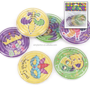 Laberinto de Carnaval, Juguetes de Rompecabezas, Mini Juegos Clásicos de Laberinto, Premios de Carnaval, Laberinto de Equilibrio para Niños, Accesorios de Carnaval Personalizados con Temática - Product Image 1