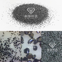 Poudre de diamant industriel à haute stabilité chimique, revêtement électrochimique BDD, abrasif réfractaire pour pâte conductrice