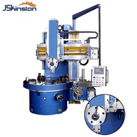 Torno Vertical CNC de Diseño Compacto para Trabajos de Precisión en la Torneado de Bridas de Bujes de Diferentes Diámetros en Salas de Herramientas