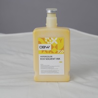 Encre éco-solvant durable à faible teneur en carbone, sans danger, privilégiée par les grandes entreprises, pour l'impression multicouche sur matériaux souples