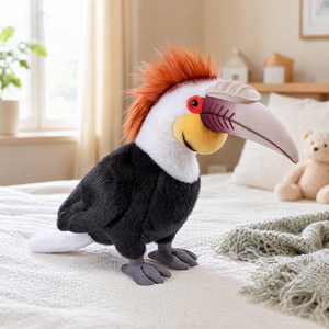 Juguete de Peluche de Cisne de India de Alta Calidad, Animales de Peluche Realistas, Figura de Pájaro Realista, Regalos para Amigos y Niños - Product Image 4