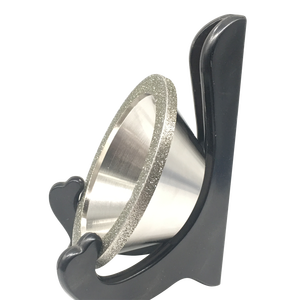 عجلة طحن ماسية مطلية بالكهرباء من كربيد وشحذ الفولاذ وتلميع من الصين - Product Image 3