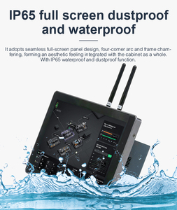 หน้าจอสัมผัส Raspberry Pi สำหรับอุตสาหกรรม HMI แบบฝังตัว กันน้ำมาตรฐาน IP65 ใช้ชิป BCM2712 Quad Core ขนาด 10.1 นิ้ว - Product Image 2
