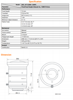 Objectif de vision industrielle HIKROBOT MVL-KF1228M-12MPE 12 mm F2.8-F22 à focale fixe, monture C, en aluminium, pour caméras industrielles 1,1 pouce 12 MP, manuel