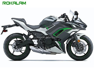 Para <span class=keywords><strong>Kawasaki</strong></span> Ninja 650, 2020, 2021, <span class=keywords><strong>2022</strong></span>, 2023 Ninja650 20 21 22 23 Verde Negro Blanco de la motocicleta accesorios Kit de carenado conjunto - Product Image 1