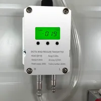 Transmetteur de pression d'air industriel pour système CVC avec écran LCD -30-300Kpa, pression différentielle numérique micro-vent/gaz QDF70B