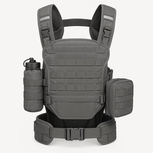 <span class=keywords><strong>Porte</strong></span>-bébé tactique de luxe Équipement d'extérieur multifonctionnel confortable pour les nouveau-nés Fermeture à glissière à la mode pour hommes - Product Image 5