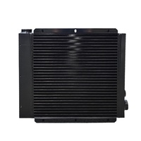 Nouveau 12v/24v radiateur refroidi par air industriel radiateur à huile hydraulique compresseur d'air refroidisseur d'huile générateur industriel chaleur aluminium