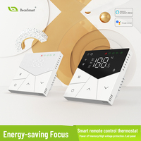 Termostato Inteligente WiFi Becasmart BHT-15 para Calefacción por Suelo Radiante en Hogares y Hoteles, Personalizable OEM/ODM, Clasificación IP20, Garantía de 2 Años