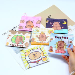 Nev kapibara PU กระเป๋าเก็บหูฟัง tsoin กระเป๋าเด็กแบบพกพาขนาดเล็ก - Product Image 2