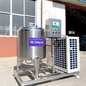 ถังทำความเย็นนมขนาด 500 ลิตร 1000 ลิตร 2000 ลิตร 5000 ลิตร ตู้เย็นอุตสาหกรรม เครื่องทำความเย็นนมและน้ำผลไม้ ตู้แช่นมพร้อมเครื่องผสม - Product Image 2