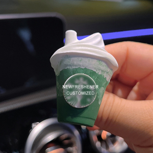 <span class=keywords><strong>D</strong></span>ésodorisant Voiture Clip de Ventilation Artisanal Parfum Café <span class=keywords><strong>Glace</strong></span> <span class=keywords><strong>D</strong></span>écoration Intérieure Diffuseur Voiture Rechargeable Frappuccino - Product Image 6