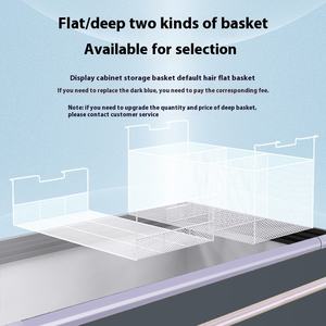 Grande armoire de combinaison d'île d'équipement de réfrigération de congélateur à température unique commerciale pour la crème glacée d'affichage de supermarché - Product Image 4