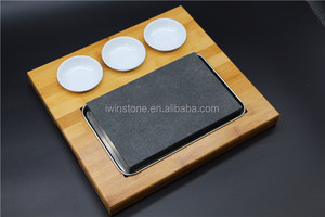 Basalto negro filete de piedra para cocinar Lava caliente placas de piedra de Lava piedra parrilla placa para carne - Product Image 2