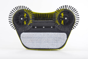 Thép Không Gỉ Thanh Hộ Gia Đình Phòng Tắm Làm Sạch Lười Biếng Phẳng Kính Thiên Văn Sàn <span class=keywords><strong>360</strong></span> Lau Máy Bay Phản Lực Nước Quét - Product Image 4