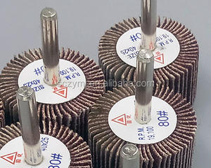 <span class=keywords><strong>DMS</strong></span> 80 Grit Disque de meule à lamelles abrasive Roue à lamelles avec arbre pour le meulage de l'acier inoxydable et du métal - Product Image 4