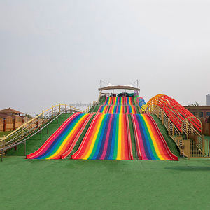 Tobogán de Nieve Arcoíris Personalizado, Tobogán de Plástico Seco para Parque de Diversiones - Product Image 1