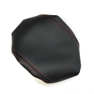 Cubierta de reposabrazos para Hyundai Elantra, de microfibra negra, tapa de almacenamiento para consola central, tipo funda directa, accesorio de modificación - Product Image 3