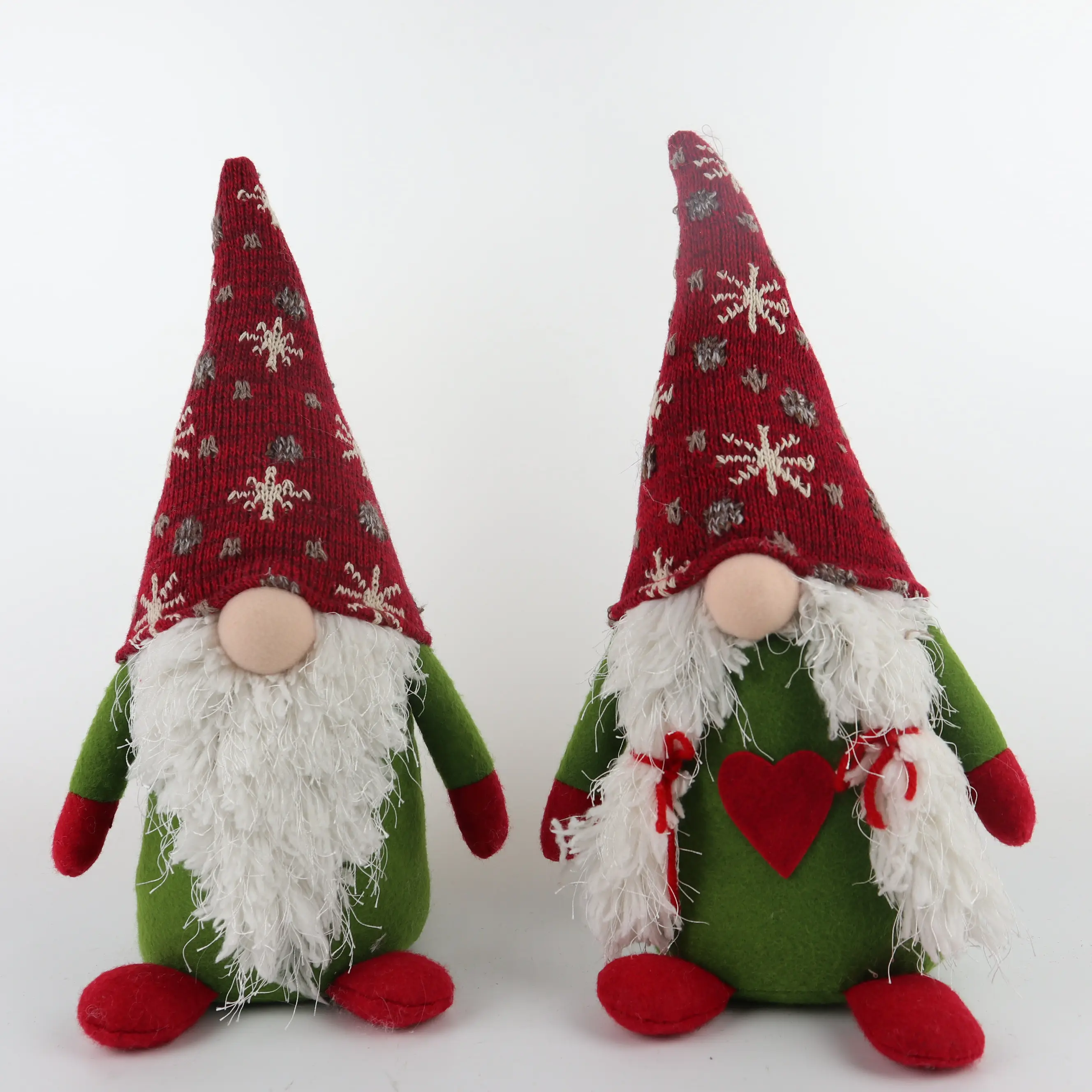 Gnome de pelúcia de chapéu vermelho, gnome de natal, decoração de casa