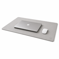 Grand tapis de souris de jeu en caoutchouc naturel, tapis de bureau résistant à la chaleur, protection pour clavier d'ordinateur portable, imperméable, antidérapant, écologique