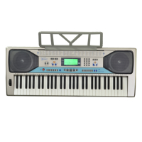 Professional Portable 61-Keys Electronic Piano Keyboard Touch Response Electric Organ for Adults Beginners-Made Durable Plastic