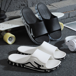 Chaussons d'été tendance pour hommes et femmes, chaussures <span class=keywords><strong>de</strong></span> plage antidérapantes à plateforme épaisse pour la maison - Product Image 3