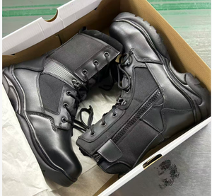 TSB01-2 Training <b>Hiking</b> Shoes Summer Camp Outdoor Tactical <b>Boots</b> Factory Direct Sales Made of Quality Leather - Product Image 6