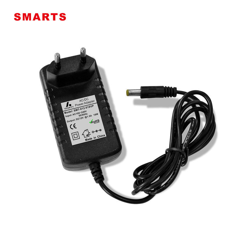 AC DC 100 v 240 v Alimentation Adaptateur US/EU/UK Plug 12 v 1.5a adaptateur secteur