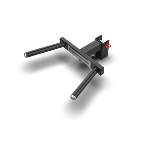 Solid Steel QLI Adjustable Comfortable <b>V</b> Shaped Dip Horns <b>Bar</b> Attachment QDBA27 Squat Rack Gym Equipment Adult Strength Training - Product Image 4