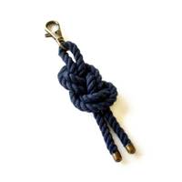 Porte-clés tressé fait main en corde, pendentif nœud marin, élégant porte-clés pour hommes et femmes