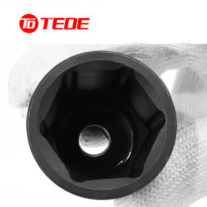 Jeu de clés à douille électriques <span class=keywords><strong>TEDE</strong></span> YD-6618 de 18 pièces, 1/2 pouce, en acier au vanadium et avec coffret en plastique - Product Image 3