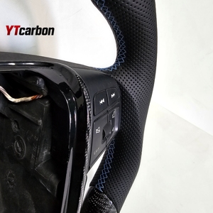YTcarbon para volante de fibra de carbono personalizado Premium de estilo de carreras V60 V40 <span class=keywords><strong>V70</strong></span> <span class=keywords><strong>CC</strong></span> R - Product Image 6