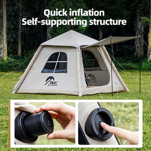 TAILI <span class=keywords><strong>di</strong></span> alta qualità impermeabile Oxford aria esterna tenda da campeggio gonfiabile da 2-3 persone per <span class=keywords><strong>viaggi</strong></span> all'aperto - Product Image 2