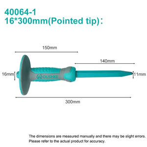 إزميل حائط متعدد المواصفات أداة كهربائية إزميل نجار بمقبض مطاطي - Product Image 6