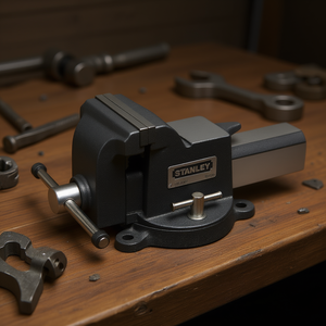 Étau d'établi Stanley 4 pouces robuste pour travaux lourds - Product Image 3