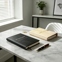 Carnet de notes à couverture rigide personnalisé de haute qualité avec reliure spirale, 100 feuilles, option cadeau - Impression en gros