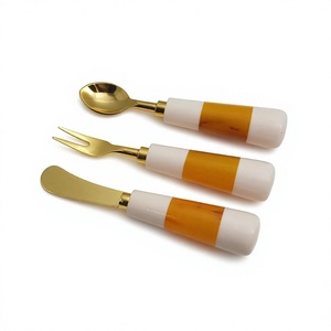 Best Selling Design Cheese <b>Set</b> Kitchen Utensil Cutlery <b>Set</b> Stainless Steel Cheese <b>Set</b> Wood Resin Handle very competitive Price - Product Image 1
