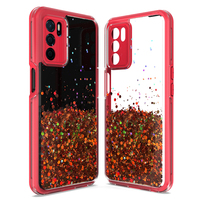 OEM All Round Protection Cheap Mobile Anti Shock Transfert de chaleur Paillettes Couvre Android Phone Case Pour Vivo y20s Shiny Back Cover